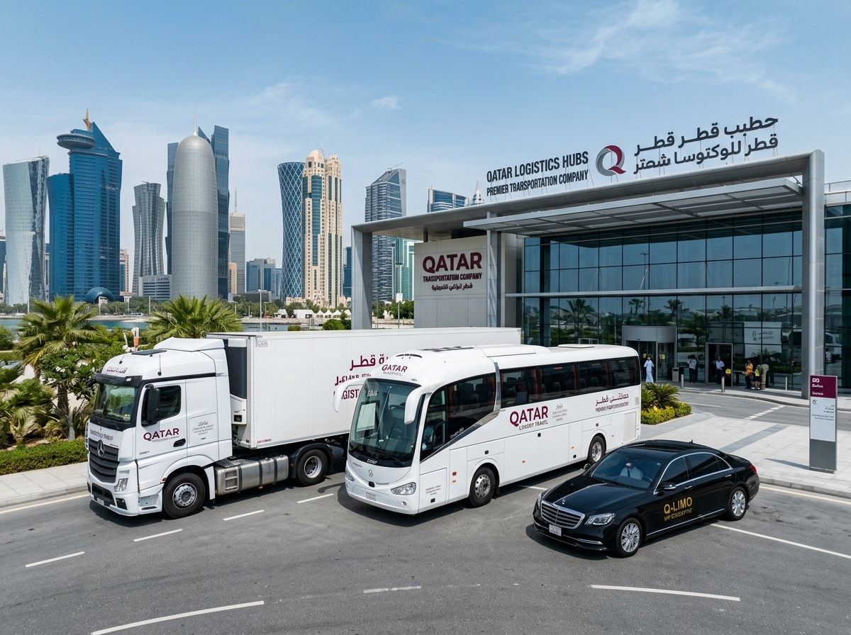 Sleek Modern Transport Fleet Qatar